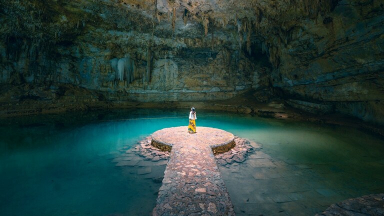 Why your next wellness trip might lead you into a cave