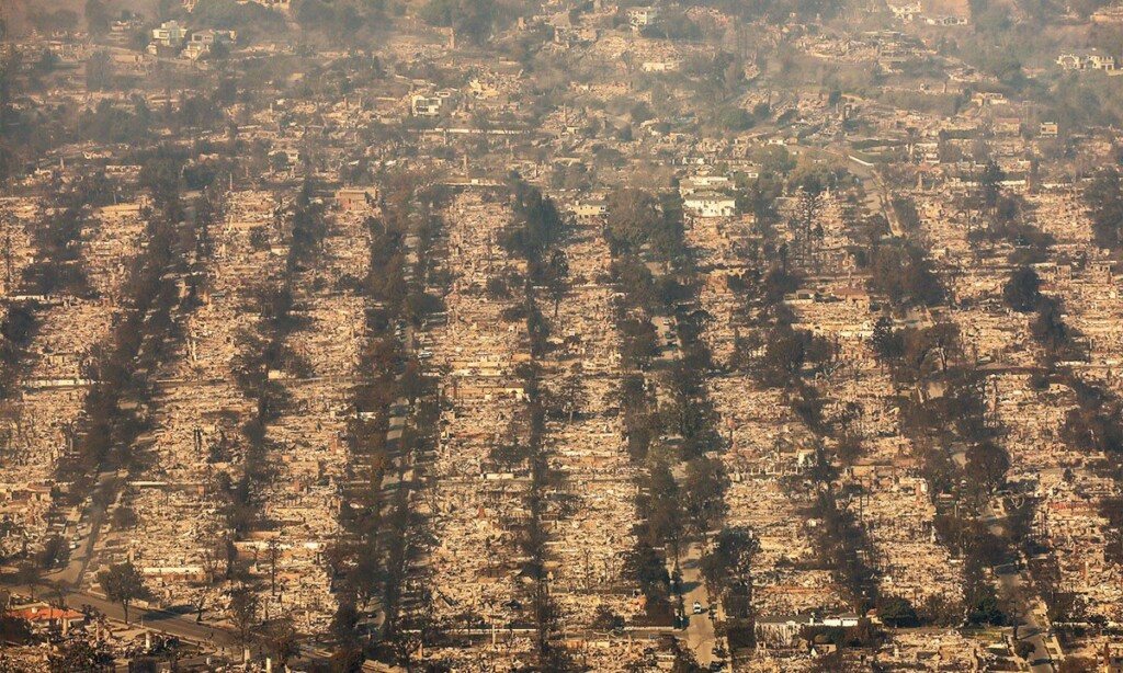 Los Angeles Wildfires To Shatter Disaster Records With Up to $45 Billion in Insured Losses