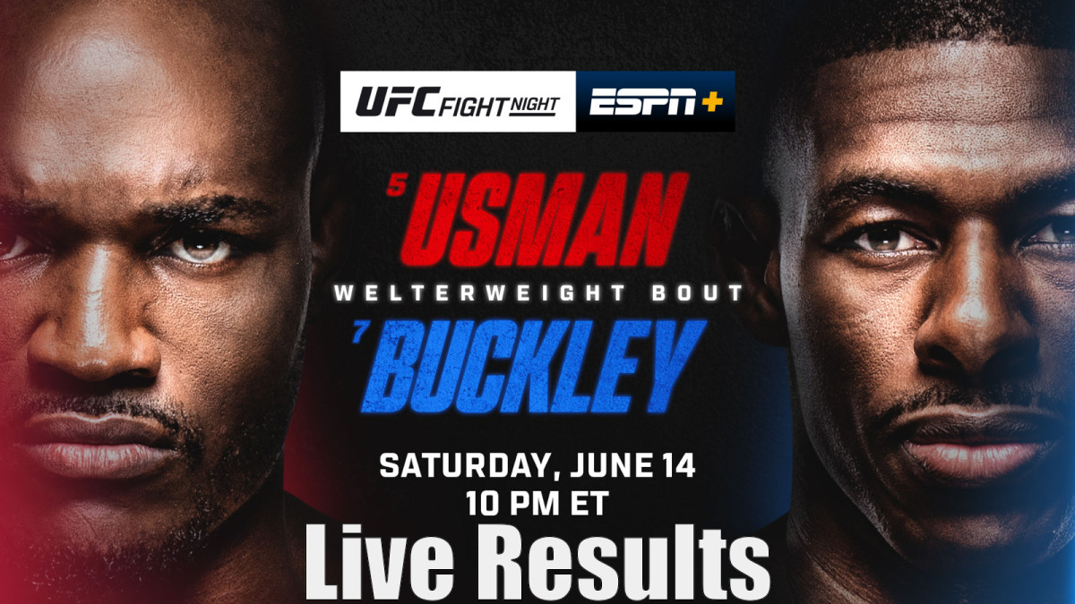 UFC Atlanta: Usman vs. Buckley live results