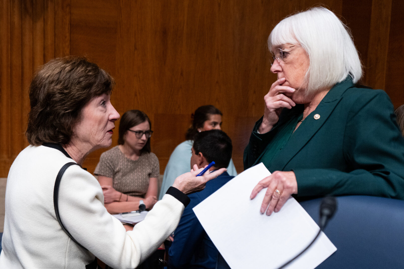 Partisan stopgap funding bills fall short in Senate