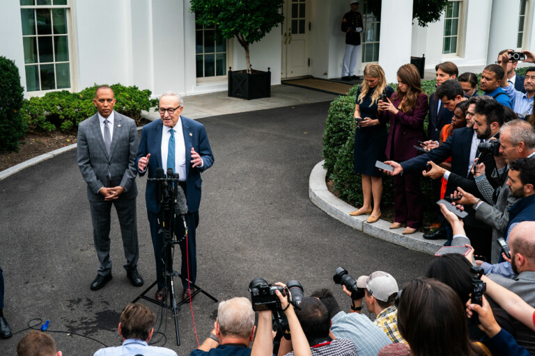 why-democrats-are-casting-the-government-shutdown-as-a-health-care-showdown-–-kff-health-news