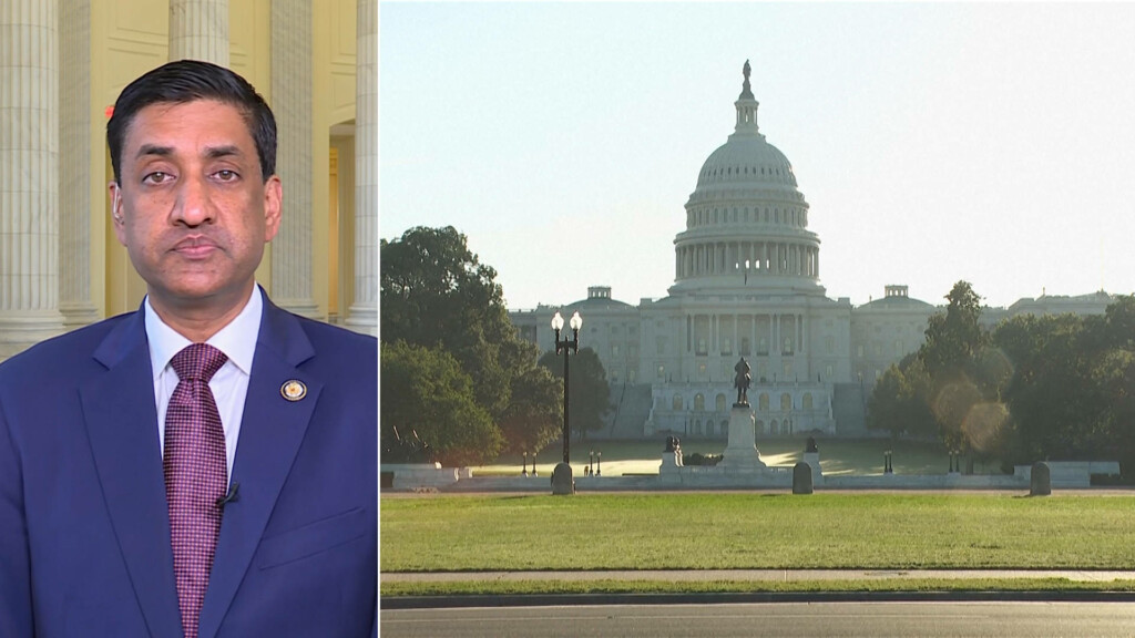 Rep. Ro Khanna: Republicans Could End Shutdown, Lower Healthcare Costs Today