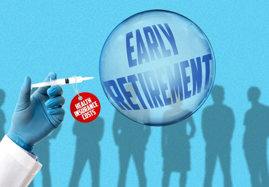 They raced to retire decades early — but soaring health-insurance costs are wrecking their plans